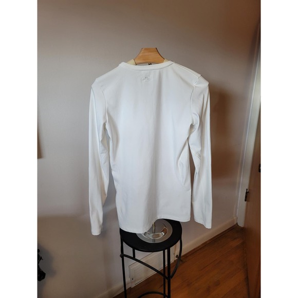 Under Armour youth Large White Long Sleeve Cold Gear - Picture 2 of 8